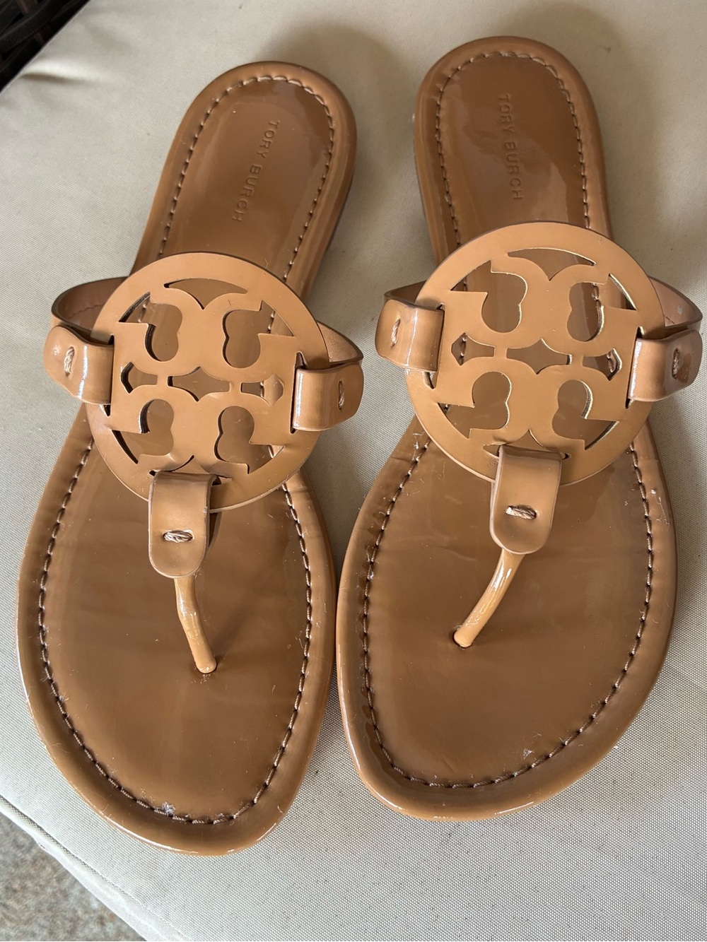 Tory Burch Miller Patent Sandals